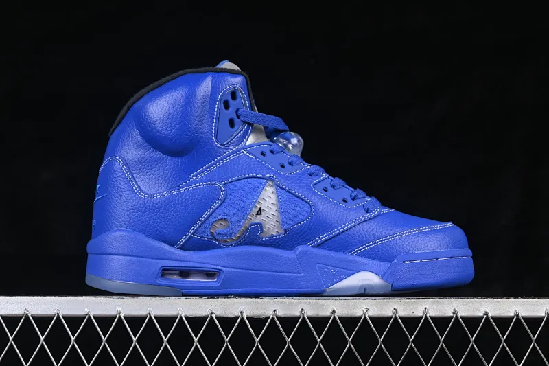 All categories Air Jordan Jordan series basketball shoes Air Jordan 5 Awake NY x Air Jordan 5 Retro AJ5 Joe 5 racing blue DV4982-400